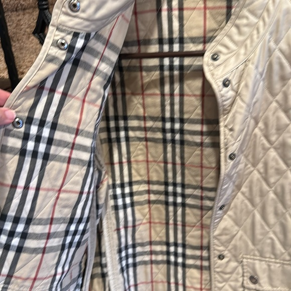 Khaki quilted jscket - Picture 2 of 3